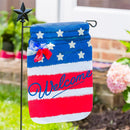 Black Garden Stand with a Country Star Topper