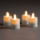 Napa Home Garden, LIGHTLI MVNG FLM RCHRGBL VOTIVE ,SET OF 4