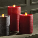 NAPA Home & Garden LIGHTLI Moving Flame Indoor Pillar Candle