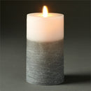 Napa Home Garden, LIGHTLI MVF 2-TONE PILLR 3.5x7 GRAY