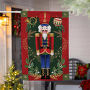 Joyful Traditions Double Sided Burlap House Flag