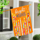 Birthday Party Reversible Suede House Flag