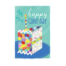 Birthday Party Reversible Suede House Flag