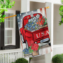 USA Truck Suede House Flag