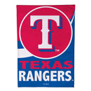 Texas Rangers Burlap Flag GDN Size