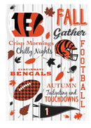 Cincinnati Bengals, Moire Flag, GDN, Fall Seasonal
