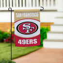 San Francisco 49ers Suede Flag, GDN