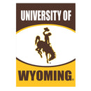 University of Wyoming Suede Garden Flag