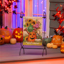Halloween Watering Can Suede Garden Flag_x000D_