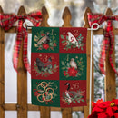 12 Days of Christmas Suede Garden Flag_x000D_