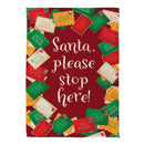 Letters To Santa Suede Garden Flag_x000D_