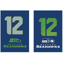 Flag, Suede, Glitter, DS, Gar, Seattle Seahawks, 12