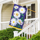 Daisy Days Applique House Flag