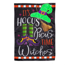 Hocus Pocus Time Applique House Flag