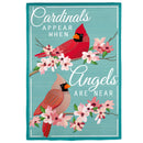 Angels are Near Applique Garden Flag