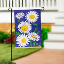 Daisy Days Applique Garden Flag