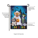 Boo Buds Applique Garden Flag_x000D_