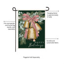 Golden Bells Applique Garden Flag