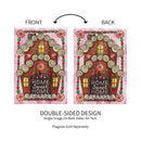 Home Sweet Home Applique Garden Flag