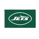 New York Jets Single Sided Flag w/ 2 Grommets, 3'x5'