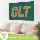 University of North Carolina, Charlotte Single Sided Flag w/ 2 Grommets, 3'x5'