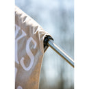 Metal Extendable House Flag Pole, Silver,20113