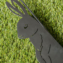 Bunny Laser Cut Garden Flag Stand,20157