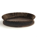 Napa Home Garden, METAL TRAY WITH WOODEN FOOT 5"