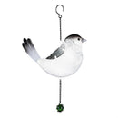 Woodland Storybook Bird Feeder, Metal Hanging Bird Feeder, Snow Bird, 13"H