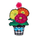 Gerbera Daisy Trio LED Window Decor