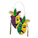 Mardi Gras Theater Mask Estate Door Décor