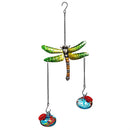 Metal Hanging Hummingbird & Butterfly Hummingbird Feeder
