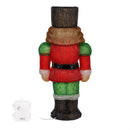 Joyful Traditions Garden Statue, LED Acrylic Statue, Nutcracker, 16"H