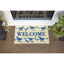 Welcome Birds Coir Mat