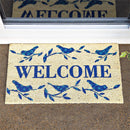 Welcome Birds Coir Mat