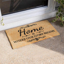 Scroll Coir Mat, 4 Asst