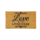 Scroll Coir Mat, 4 Asst