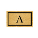 Monogram Coir Mat, Letter "A"