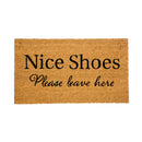 Funny Greeting Coir Mat
