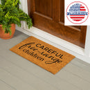 Careful Free-Range Children Coir Mat
