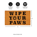 Wipe your paws Coir Mat