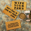 Pet Sentiment Coir Mat