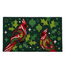 Decorated Cardinal Coir Mat