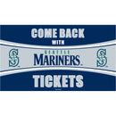 Seattle Mariners Come Back with Tickets PVC Trapper Mat, 28" x 16"