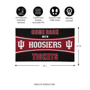 28" x 16" PVC Trapper Mat, Come Back with Tickets, Indiana University