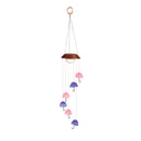 Evergreen Garden Accents,Color Changing Solar Mobile with Spinning Light Refractor, Umbrellas