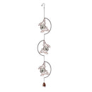 Evergreen Garden Accents,Solar Butterfly Tiered Hanging Decor