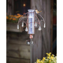 36" Solar Rain Gauge with Umbrella Embellished Design