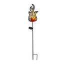 35.5"Flame Solar Garden Stake, Blaze