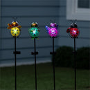 Cottage Garden Stake, Solar, Happy Critters, 31"H, CDU
